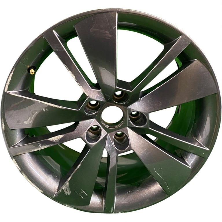 1x Alufelge 18 Zoll 8.0" 5x112 44ET 3V0601025F Audi 44 Superb Iii Rim Wheel