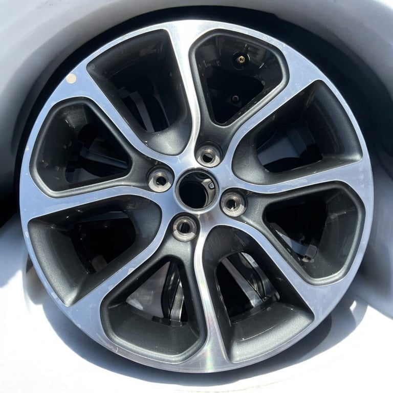1x Alufelge 16 Zoll 6.5" 4x100 Kia Rim Wheel
