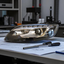 Load image into Gallery viewer, Frontscheinwerfer Audi Q7 89321259 Xenon Links Scheinwerfer Headlight SCH8638105474xl