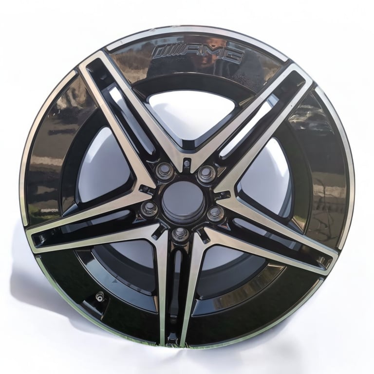 1x Alufelge 18 Zoll 9.0" 5x112 58ET Glanz Graphit A2064016600 Mercedes-Benz W206