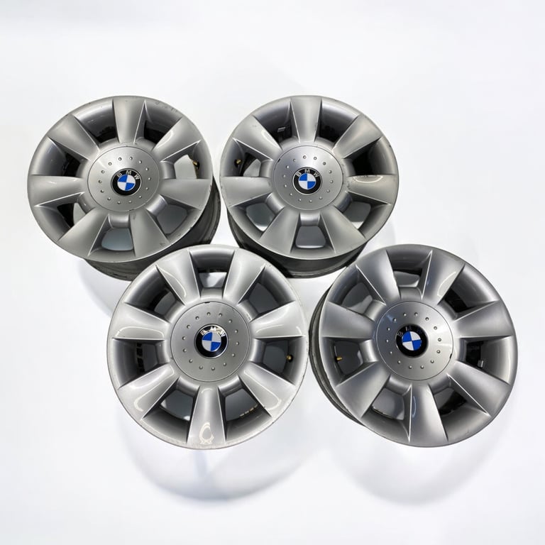 4x Alufelge 15 Zoll 7.0" 5x120 20ET Glanz Silber 6751763 BMW 5 E39 Rim Wheel FEL7086837703zj