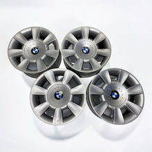 Load image into Gallery viewer, 4x Alufelge 15 Zoll 7.0" 5x120 20ET Glanz Silber 6751763 BMW 5 E39 Rim Wheel FEL7086837703zj