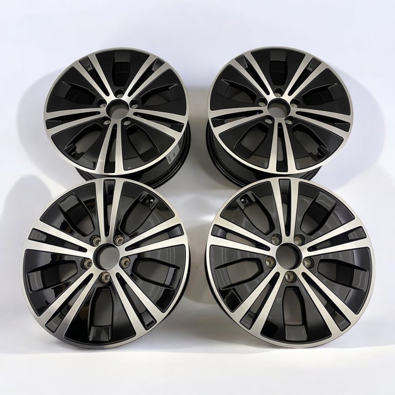 4x Alufelge 17 Zoll 7.5" 5x112 40ET Glanz Schwarz A2134015100 Mercedes-Benz W213 FEL5431304615qh