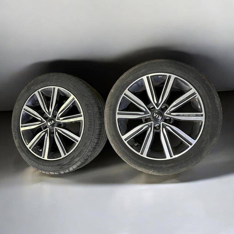 1x Alufelge 17 Zoll 7.5" 5x114.3 52 5ET 52910D4650 Kia Optima Rim Wheel FEL2388805255nw