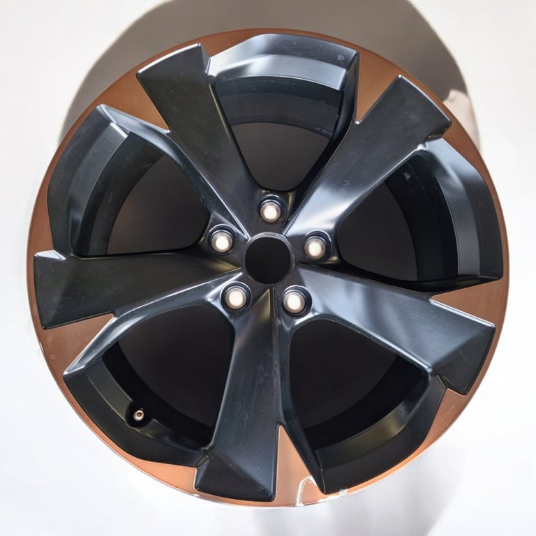 1x Alufelge 18 Zoll 7.5" 5x112 46ET Matt Schwarz 5FA601025H Cupra Leon Rim Wheel FEL8446285568rr