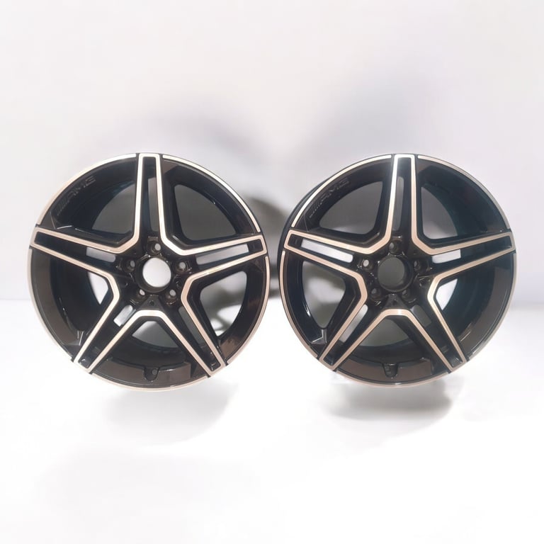1x Alufelge 18 Zoll 7.5" 5x112 44ET A2054019500 Mercedes-Benz W205 Rim Wheel FEL1732018874tv
