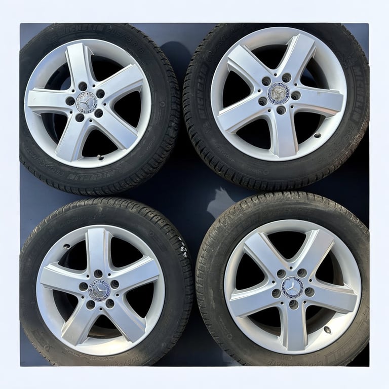 1x Alufelge 16 Zoll 5x112 Mercedes-Benz W245 Rim Wheel FEL4604070470fy