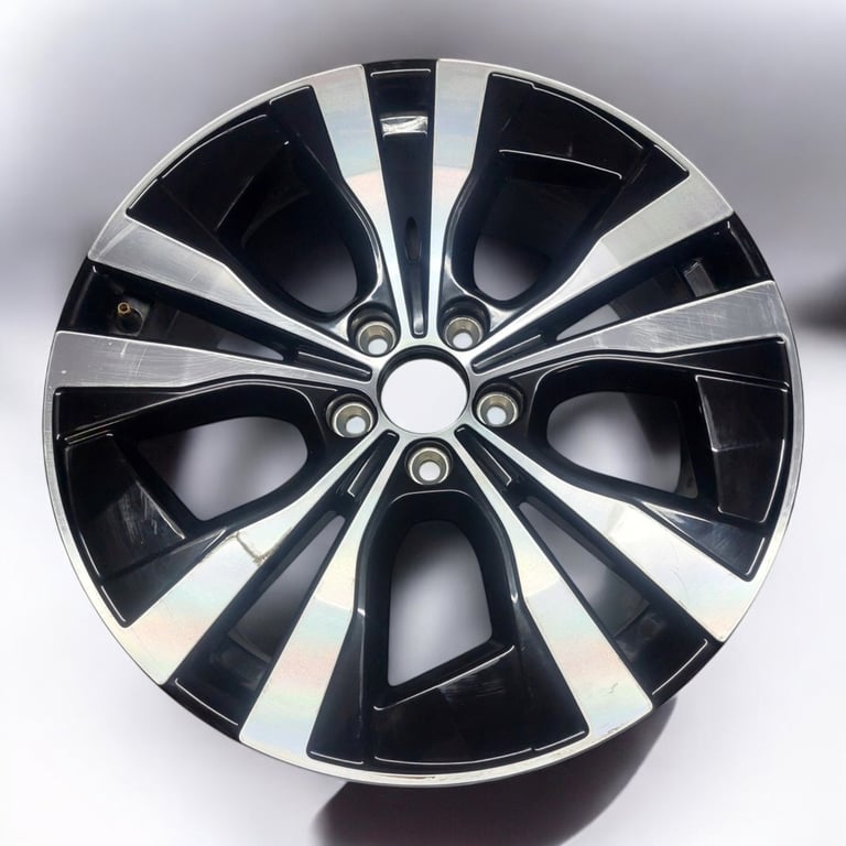 1x Alufelge 18 Zoll 7.5" 5x108 50,5ET Glanz 32209452 Volvo Xc60 Xc40 Rim Wheel