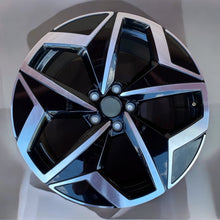 Load image into Gallery viewer, 1x Alufelge 19 Zoll 7.5" 5x112 50ET Glanz Schwarz 10A601025 Vw Rim Wheel FEL3728872083ed