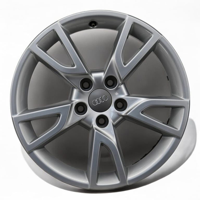 1x Alufelge 17 Zoll 6.5" 5x112 33ET Glanz Silber 8U0071497 Audi Rim Wheel FEL6477120217gr