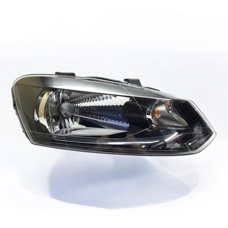 Frontscheinwerfer VW Polo 6R1941016E Halogen Rechts Scheinwerfer Headlight