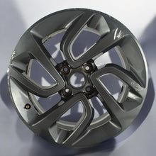 Laden Sie das Bild in den Galerie-Viewer, 1x Alufelge 16 Zoll 6.5&quot; 4x108 20ET Glanz Schwarz 672044871 Opel Crossland