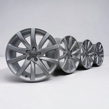 Laden Sie das Bild in den Galerie-Viewer, 4x Alufelge 18 Zoll 8.0&quot; 5x112 47ET Glanz Silber 8K0601025BT Audi Rim Wheel