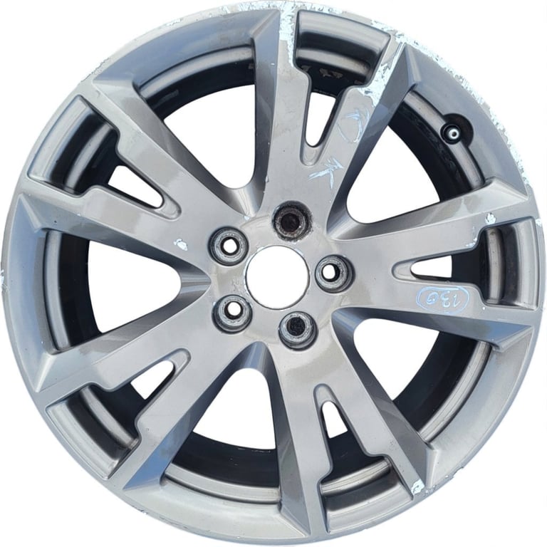 1x Alufelge 18 Zoll 8.0" 5x108 49ET 9674272577 Peugeot 508 Rim Wheel