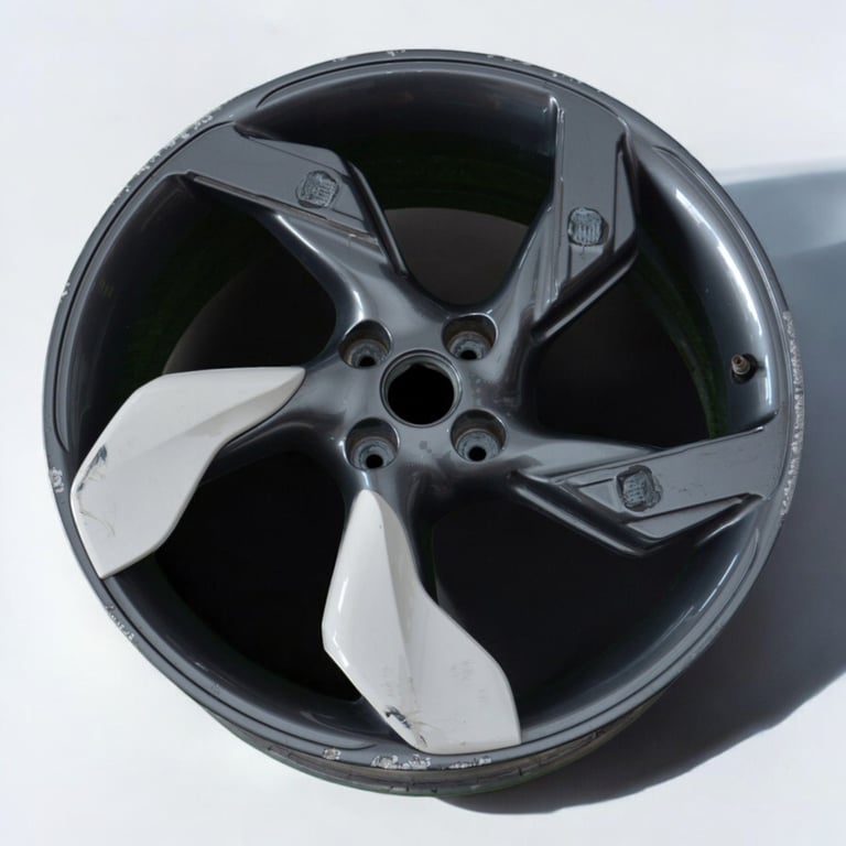 1x Alufelge 18 Zoll 7.5" 4x100 47ET Glanz GM13380525 Opel Rim Wheel