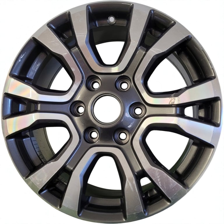 1x Alufelge 18 Zoll 8.0" 6x139.7 EB3C-1007-F2A Ford Ranger Rim Wheel