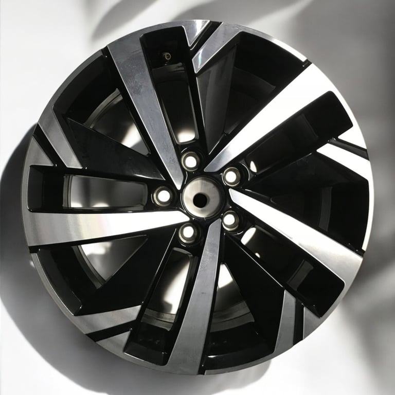 1x Alufelge 16 Zoll 6.5" 5x100 47ET Glanz 2SD601025 VW Polo Rim Wheel FEL1717318531er