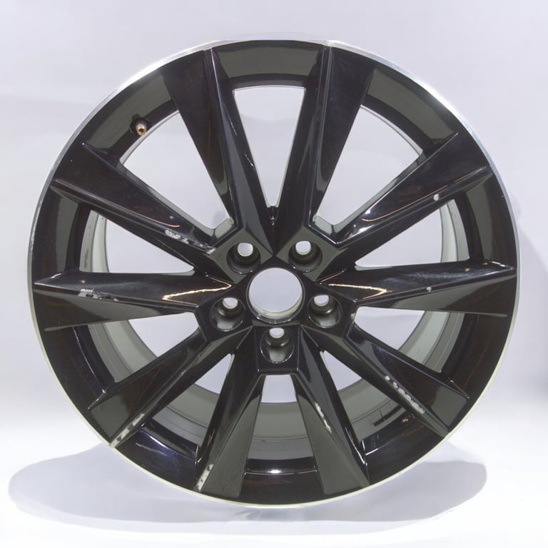 1x Alufelge 17 Zoll 7.0" 5x100 46ET 5JJ601025 Skoda Fabia Rapid Rim Wheel FEL2120745912sm