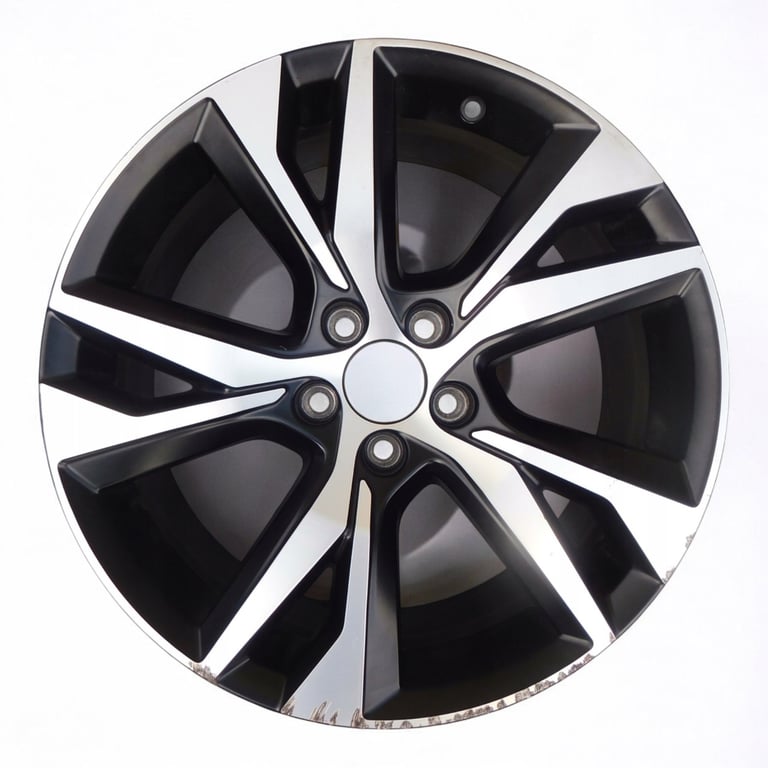 1x Alufelge 18 Zoll 8.0" 5x108 42ET Glanz Silber 31471482 Volvo V60 S60 Iii