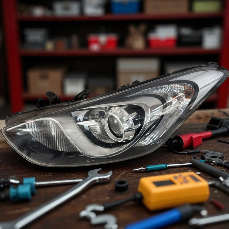 Frontscheinwerfer Hyundai I30 III 92101-G4XXX LED Links Scheinwerfer Headlight SCH9201185148az