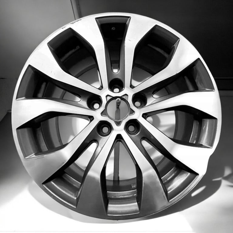 1x Alufelge 17 Zoll 7.0" 4x114.3 43ET Glanz Graphit 403007202 Mg Megane 1 Iv