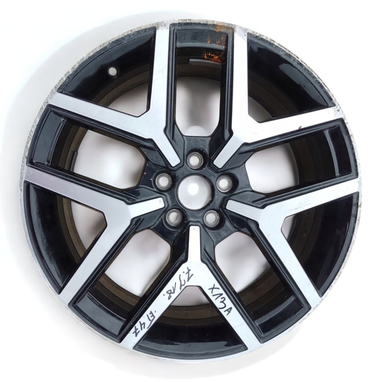 1x Alufelge 18 Zoll 7.0" 5x112 47ET Glanz Schwarz 6F9601025B Mg Ibiza Arona