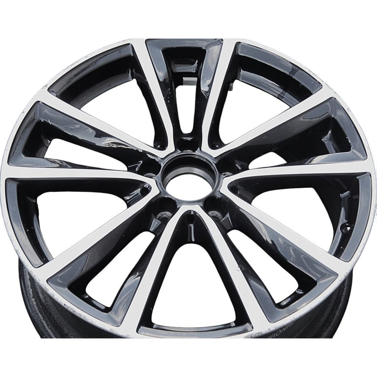 1x Alufelge 17 Zoll 7.5" 5x112 52 5ET A2464010602 Mercedes-Benz Rim Wheel