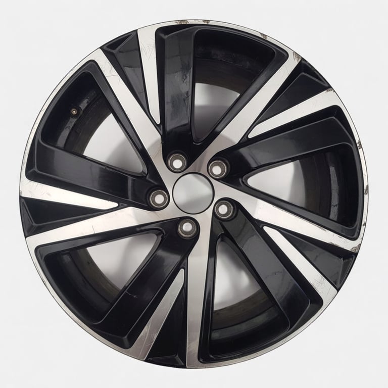 1x Alufelge 18 Zoll 8.0" 5x108 42ET Glanz Schwarz 32243392 Volvo S90 V90 FEL3339828482vu