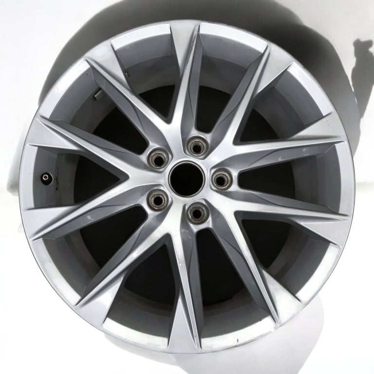 1x Alufelge 18 Zoll 7.5" 5x112 51ET Glanz Silber 5F0601025 Seat Leon Rim Wheel