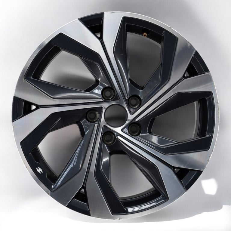 1x Alufelge 18 Zoll 7.0" 5x114.3 35ET Glanz Grau 403005075 Mg Captur Ii