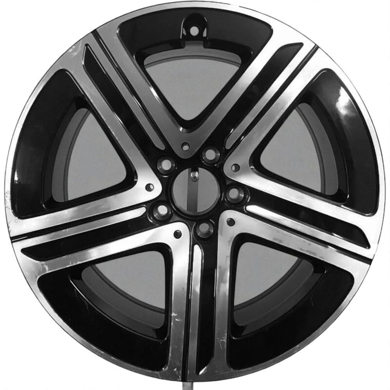 1x Alufelge 18 Zoll 8.0" 5x112 A2544015400 Mercedes-Benz Glc Rim Wheel