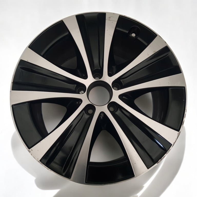 1x Alufelge 18 Zoll 9.0" 5x112 52 5ET Schwarz A2134015500 Mercedes-Benz W213 FEL3609703722gr