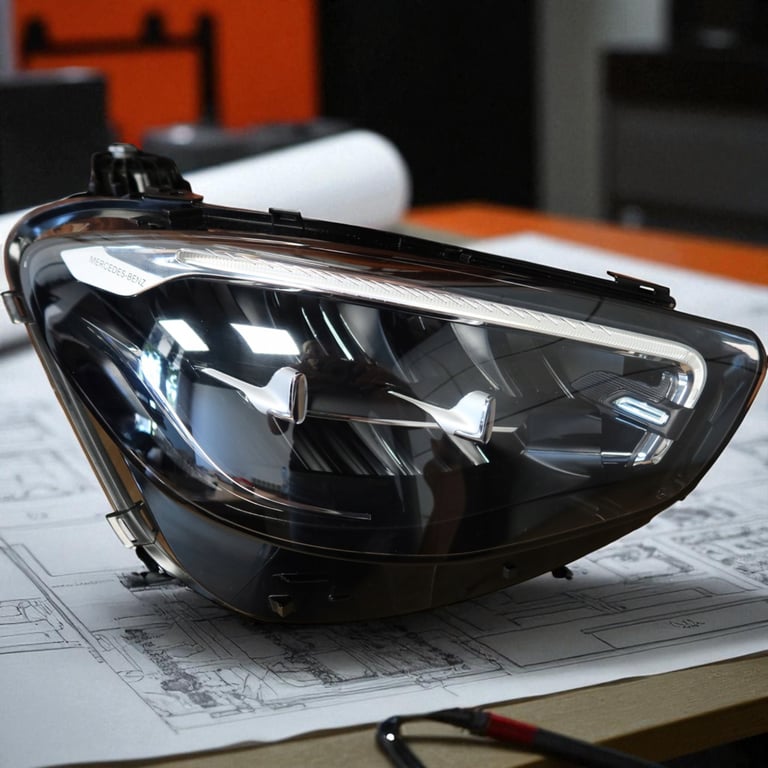 Frontscheinwerfer Mercedes-Benz W213 A2139067609 LED Rechts Headlight SCH9216651117zc