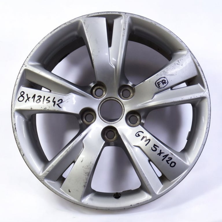 1x Alufelge 18 Zoll 8.0" 5x120 42ET Blau 13241705 Opel Insignia Rim Wheel FEL7965930004lt