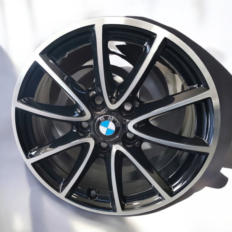 4x Alufelge 16 Zoll 7.0" 5x112 52ET Glanz Schwarz 6855080 BMW 2 F45 Rim Wheel FEL9465640972ng