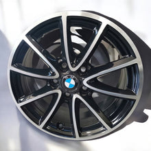 Laden Sie das Bild in den Galerie-Viewer, 4x Alufelge 16 Zoll 7.0" 5x112 52ET Glanz Schwarz 6855080 BMW 2 F45 Rim Wheel FEL9465640972ng