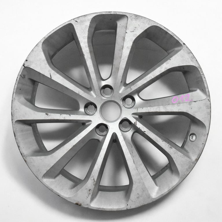 1x Alufelge 19 Zoll 8.5" 5x108 55ET Matt Silber LX7M-1007-DA Jaguar Xe Xf