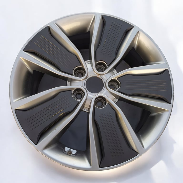 1x Alufelge 17 Zoll 7.0" 5x114.3 53ET Graphit 52910G2300 Hyundai Ioniq Rim Wheel