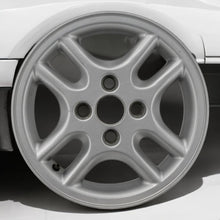 Laden Sie das Bild in den Galerie-Viewer, 1x Alufelge 14 Zoll 5.5&quot; 4x108 41ET Silber Ford Rim Wheel