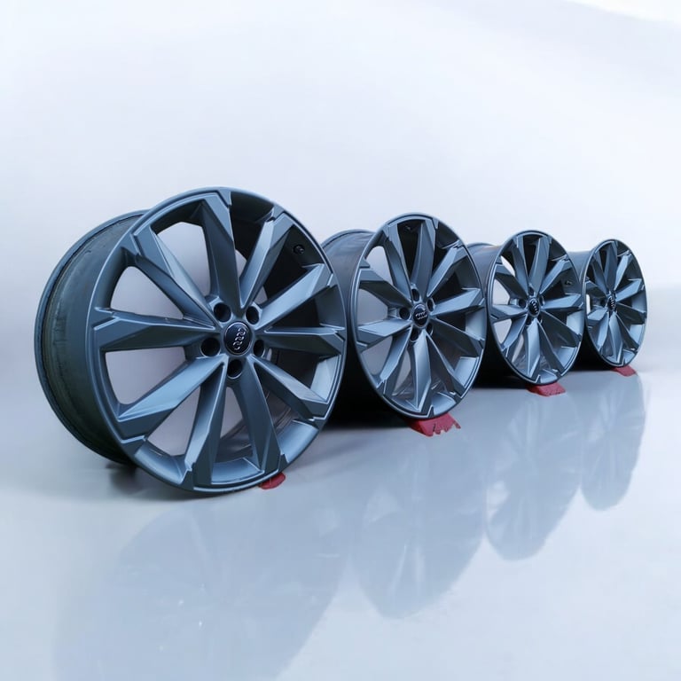 4x Alufelge 20 Zoll 8.5" 5x112 37ET Glanz Silber 4K9601025 Audi A6 Allroad FEL7637021453ei