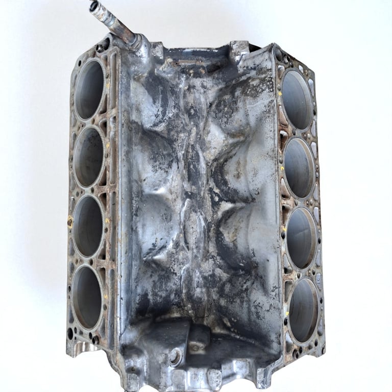 Motorblock Mercedes-Benz Sl R107 117967 5.5 Benzin Unkomplett