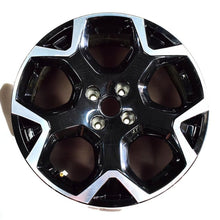 Laden Sie das Bild in den Galerie-Viewer, 1x Alufelge 18 Zoll 7.0&quot; 4x108 35ET Glanz Schwarz 00128-RR Opel Crossland X