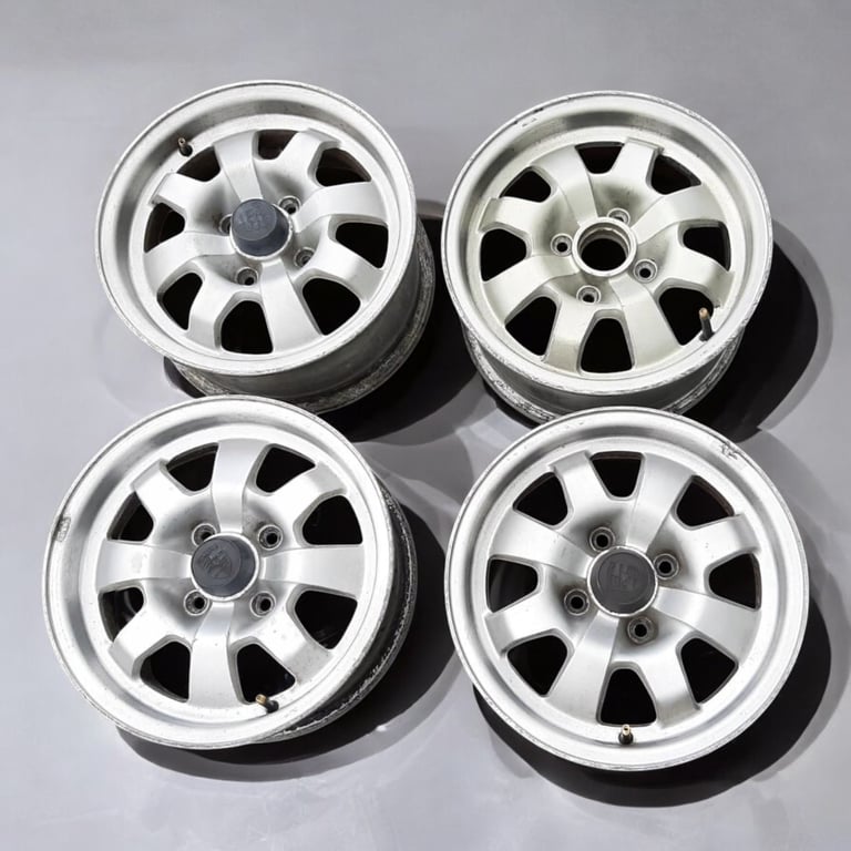 4x Alufelge 14 Zoll 6.0" 4x108 477601031B Porsche Rim Wheel