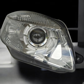 Frontscheinwerfer Skoda Fabia II Rechts Scheinwerfer Headlight SCH8091165398bk