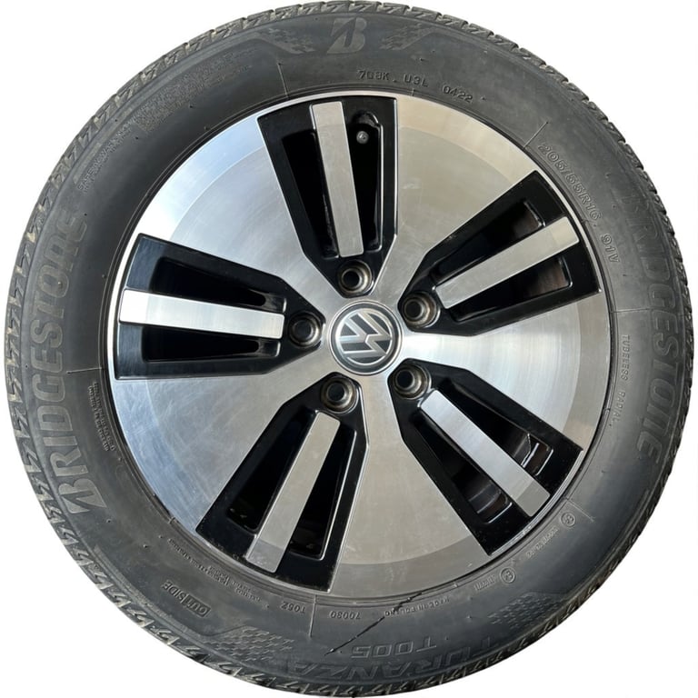 1x Alufelge 16 Zoll 6.5" 5x120 46ET VW Golf Vii Rim Wheel FEL5537435291sq