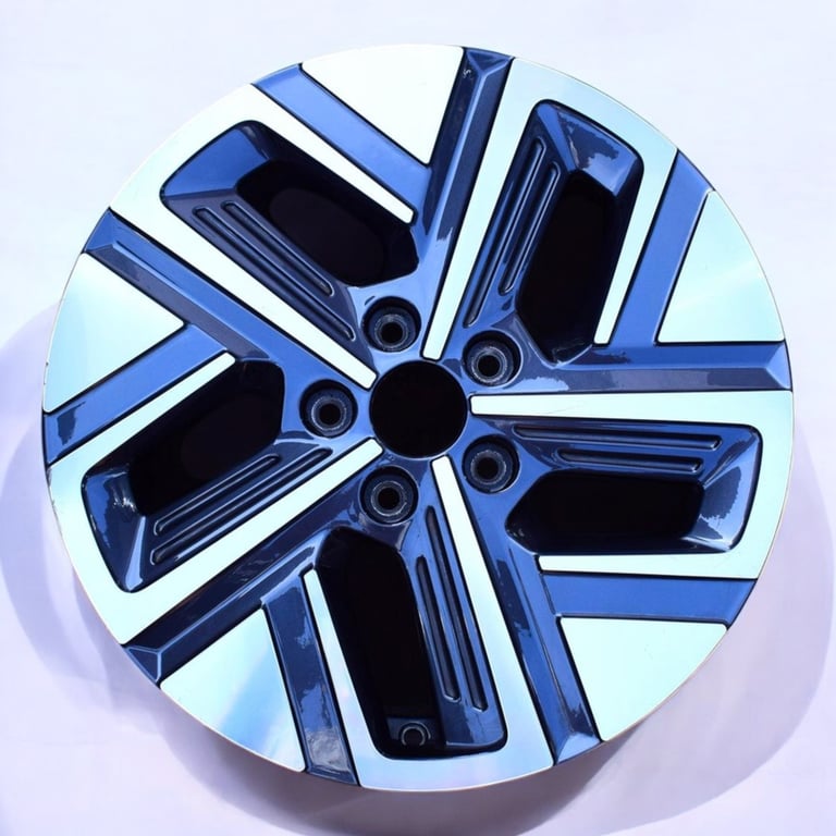 1x Alufelge 17 Zoll 7.0" 5x114.3 50ET Glanz Grau 52910-DD100 Hyundai Kona Mg