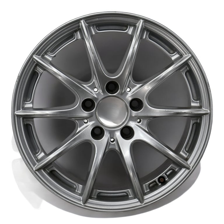 1x Alufelge 16 Zoll 7.5" 5x112 45 5ET Glanz Silber A2124014002 Mercedes-Benz