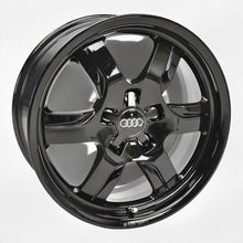 Laden Sie das Bild in den Galerie-Viewer, 4x Alufelge 17 Zoll 7.5" 5x112 28ET Glanz Schwarz 8T0601025B Audi Rim Wheel FEL8486742110ip
