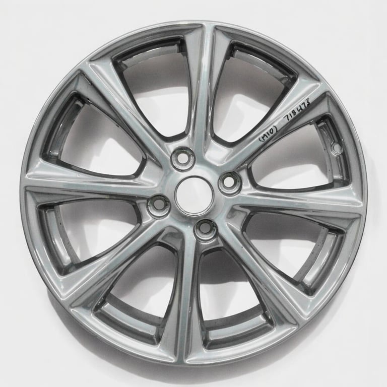 1x Alufelge 18 Zoll 7.0" 4x108 47 5ET Glanz H1BC-1007-E1 Ford Fiesta Rim Wheel