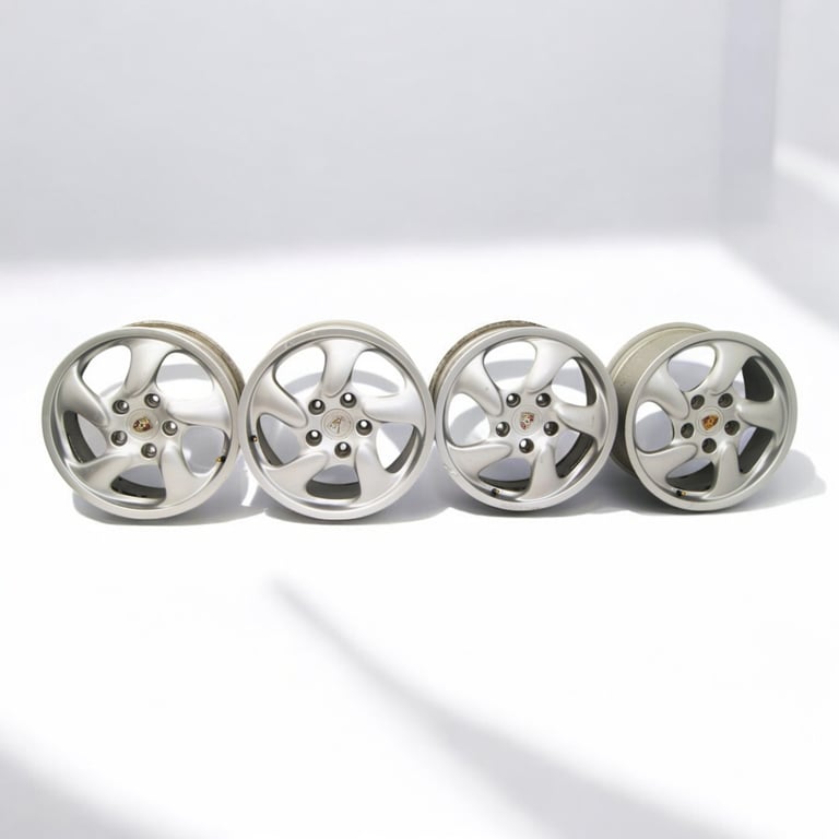 4x Alufelge 17 Zoll 7.0" 5x130 98636212400 Porsche Boxster 986 Rim Wheel